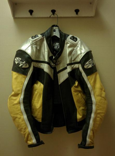 Joe Rocket Speedmaster Leather Jacket Size 42