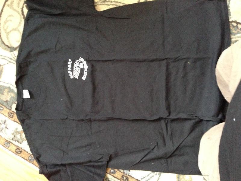 Black Hawk Mc support shirts