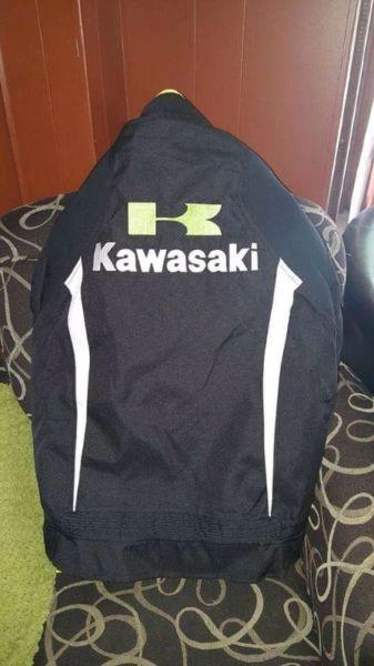 Mens kawasaki motorcycle jacket