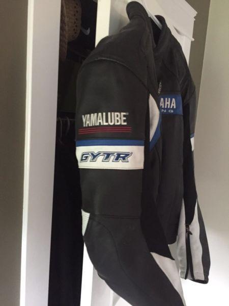 Yamaha leather bike jacket