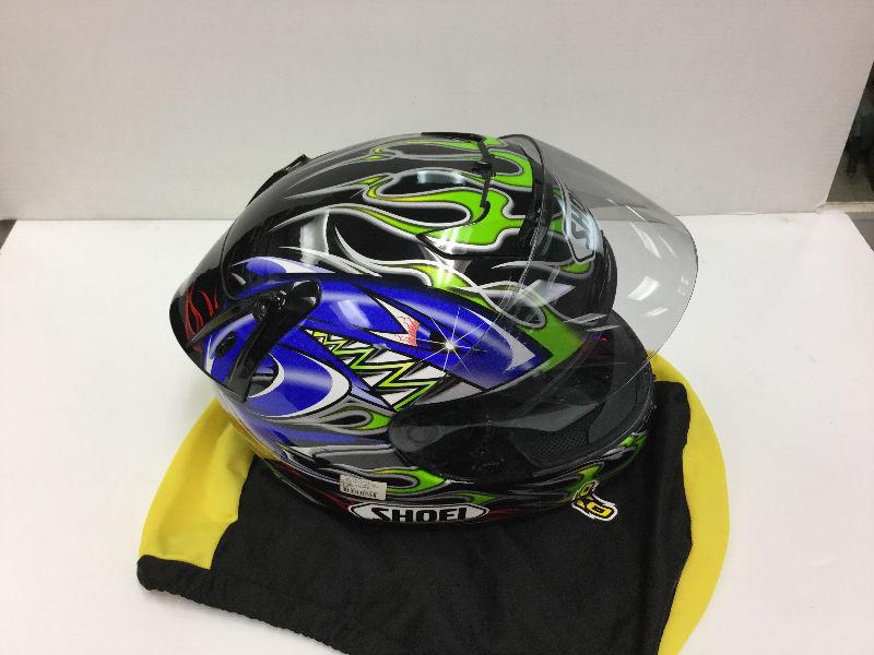 (SE) Shoei helmet, good condition with bag, (91224)