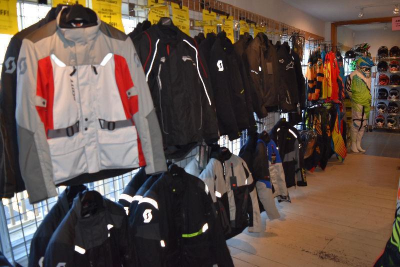 EXTEND YOUR RIDING SEASON WITH A WARM WATERPROOF JACKET - SALE!!
