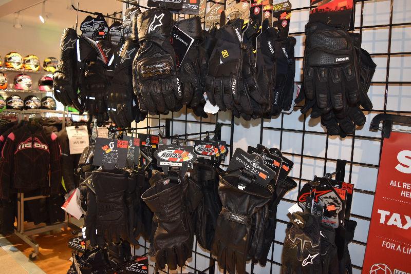 EXTEND YOUR RIDING SEASON WITH NEW GLOVES - NOW TAX FREE!