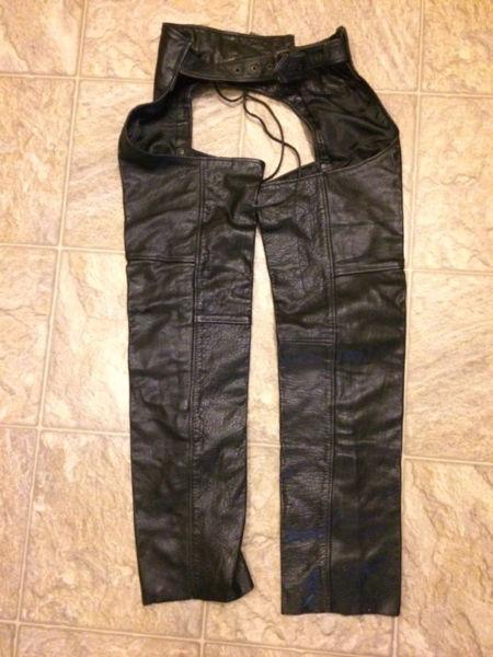 Leather Chaps Size Large