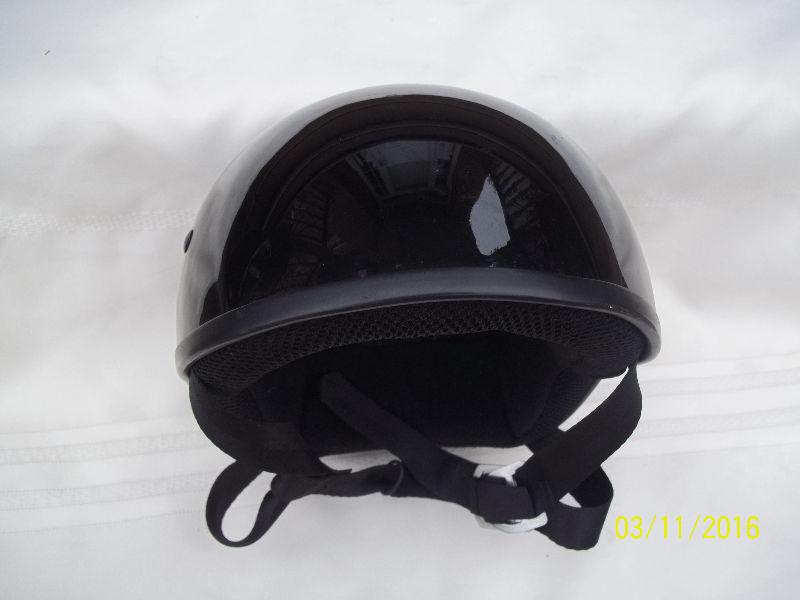 ZOX Open Half Face Motorcycle Scooter Helmet Black XS, DOT