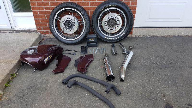 1983 V65 Magna Parts Lot - Excellent tires, tank and exhaust