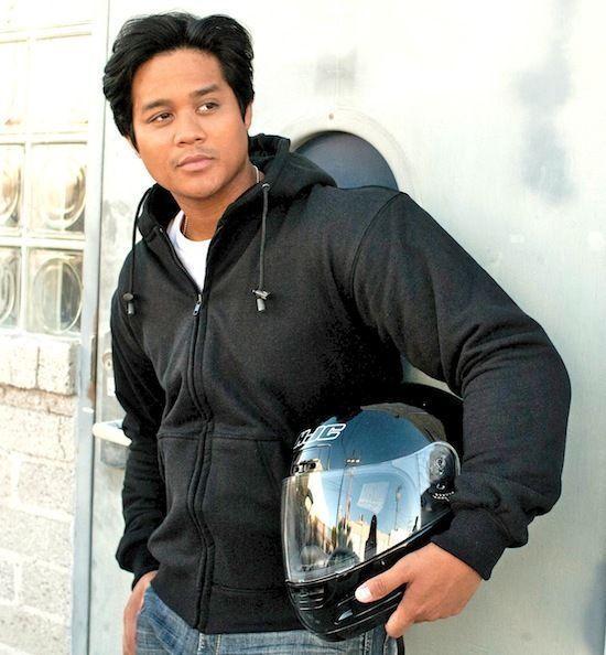 Kevlar hoody motorcycle jacket with pads