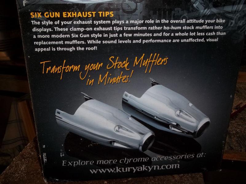 Six Gun exhaust tips