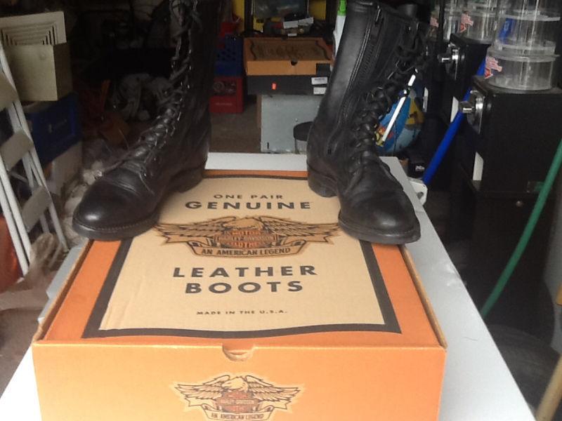 Harley Davidson ladies riding boots new and slightly used