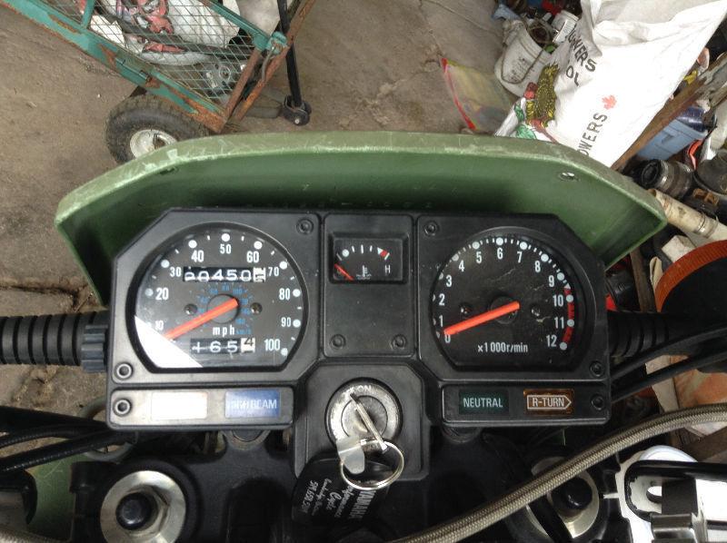 KAWASAKI KLR 250 ENGINE ONLY (complete)FOR SALE
