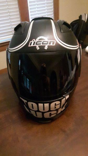 Icon Domain motorcycle helmet