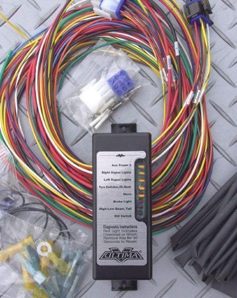 Complete BNIB motorcycle wiring harness