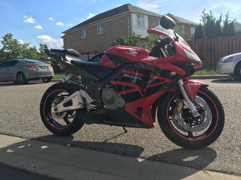 Selling 2004 Honda CBR600RR $4500