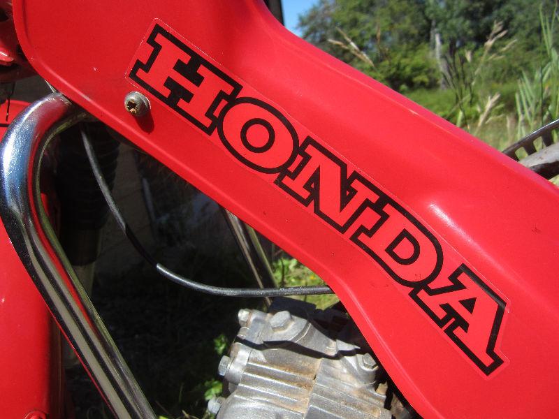 Vintage Honda 110 Street and Trail