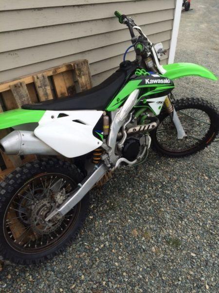 FOR TRADE WITH CASH KX 450 VERY CLEAN BIKE