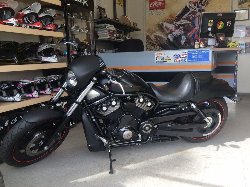 2007 Harley Davidson NightRod Special matte black with exhaust
