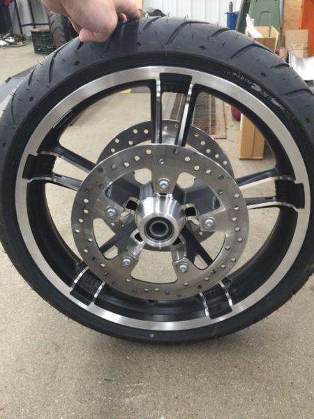 New 19 inch Wheel /tire and Rotors