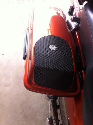 2013 CVO Harley Davidson, saddle bag