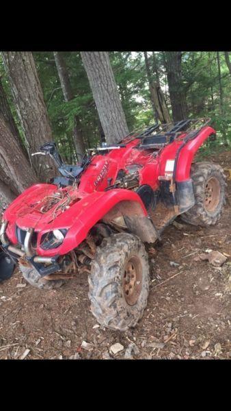 C&C cycles parting out 2006 Yamaha grizzly 660