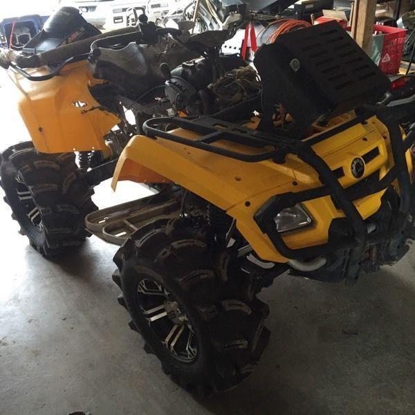 Parting out can-am 08 800 outlander