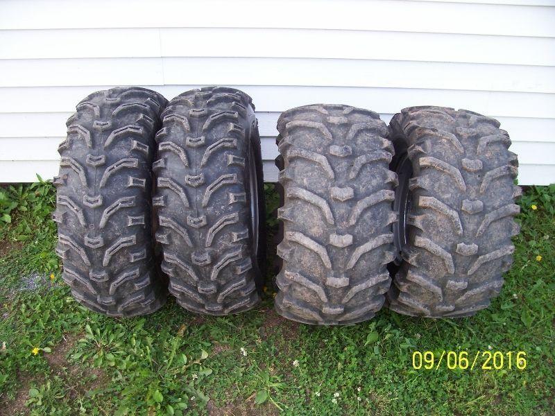 ITP RIMS WITH TIRES