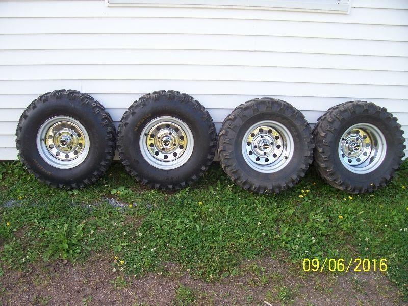 ITP RIMS WITH TIRES