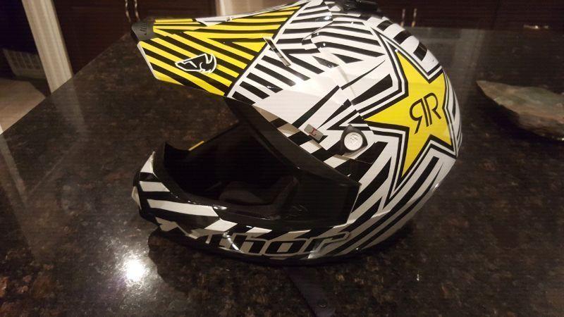 Thor Rockstar Energy helmet for ATV, Motocross, snowmobile