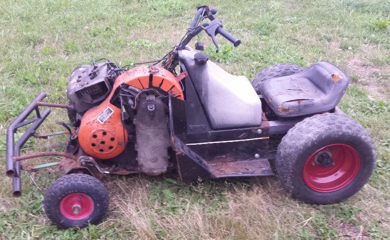340 Sled Engine Powered Go Kart - Trade For Dirtbike Project