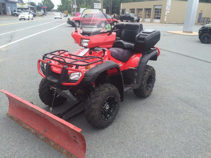 2008 Rubicon Trail Edition with plow and winch in good condition