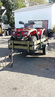 2009 Can AM and Trailer for sale