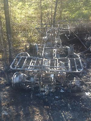Powermax ATV caught Fire and Burned