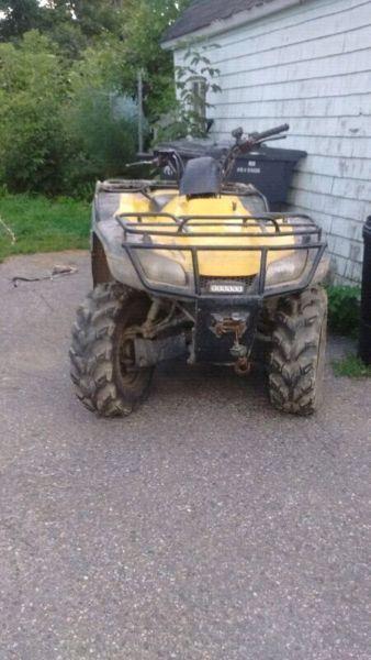 Yellow honda