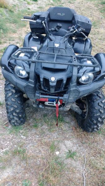 2010 grizzly EPS winch,electric grips + more