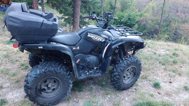 2010 grizzly EPS winch,electric grips + more