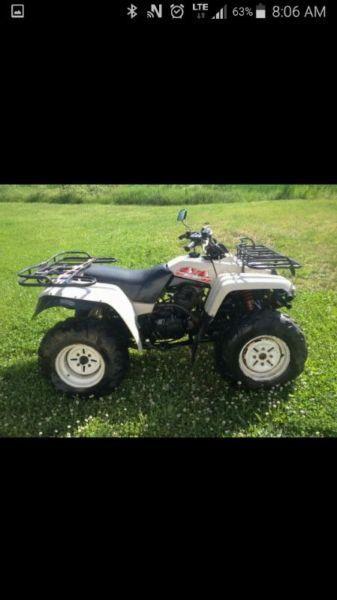 Yamaha 350 big bear 4x4