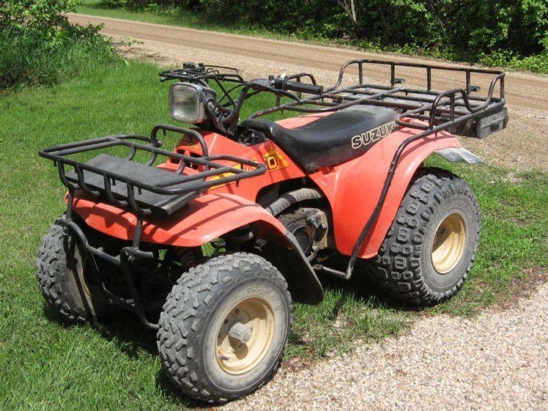 Wanted: Looking for 87Suzuki Quadrunner running or not