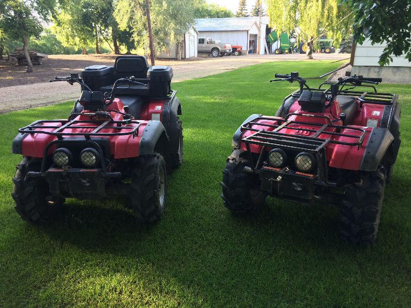 Package deal Suzuki Quads