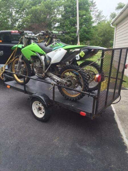 Wanted: 2004 kx250f trade for a 4x4 fourwheeler