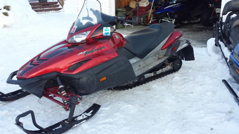 parting out YAMAHA snowmobiles