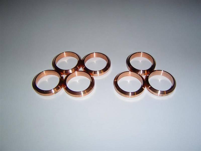 Copper Exhaust Gasket or Donut for Yamaha RS RX Apex Nytro
