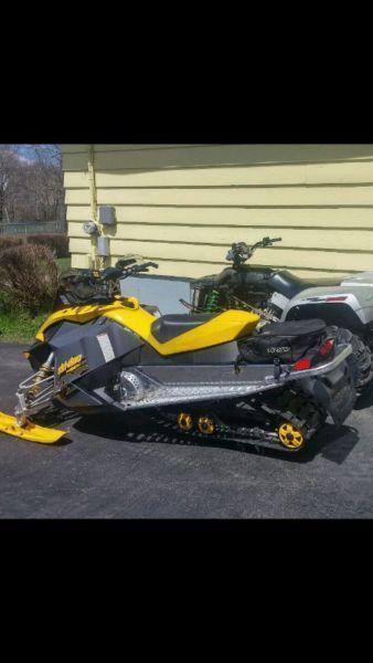 2009 skidoo mxz 600 etec