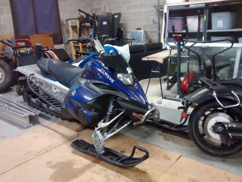 1000 CC NYTRO 162 TRACK YAMAHA LIKE NEW LOTS OF ATERMARKET STUFF