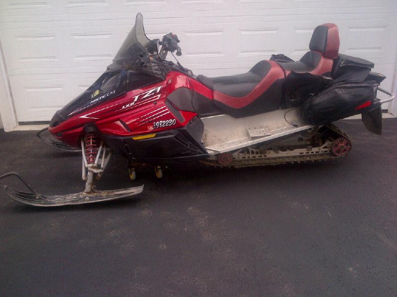 2008 ARCTIC CAT TZ1, minor damage, priced to sell, great deal!