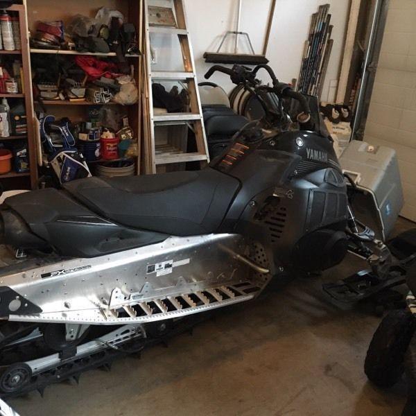 2011 Yamaha nytro with mountain express turbo