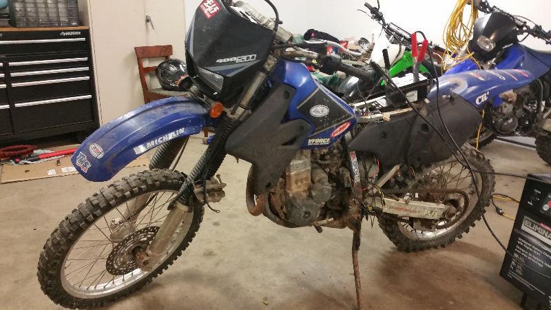 FT: 2001 DRZ400 and 98 GSXR1100