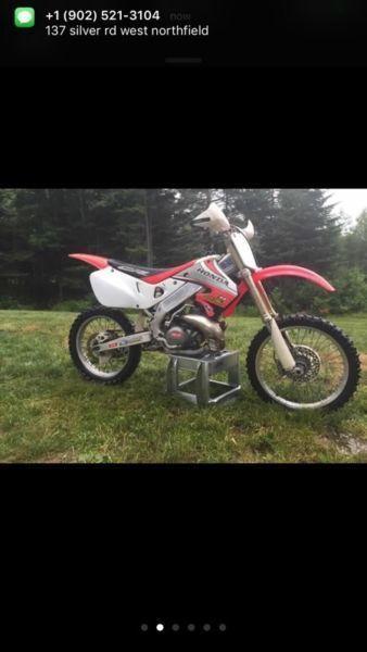 Wanted: Plastics for cr 250