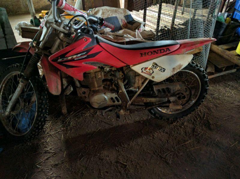 2006 Honda 100CRF With papers!