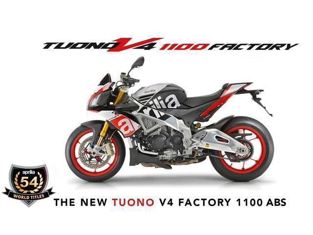 2016 Aprilia Tuono V4 1100 Factory abs
