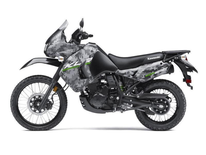 2016 Kawasaki KLR650 CAMO / 25$/sem garantie 2 ans