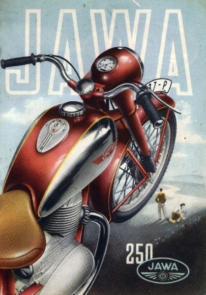 Jawa Motorcycle Brochure, 1949-1950
